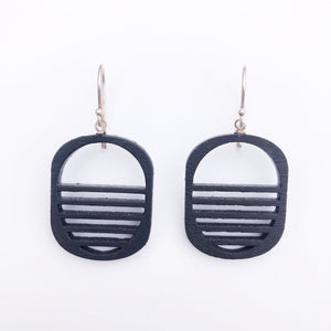 Tides Drop Earring - Black