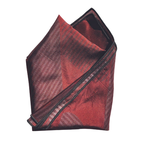 Cognac bordeaux Abstract Foulard